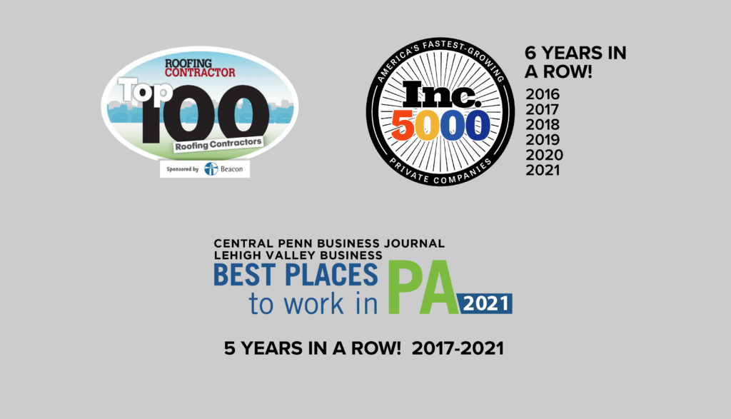 top 100 company best places to work logo and inc 5000 winner