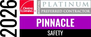 The Exterior Company Wins National Pinnacle Safety Award from Owens Corning Roofing