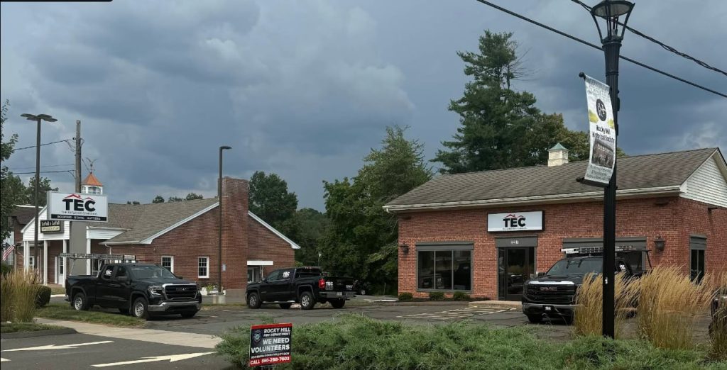 The Exterior Company Rocky Hill, CT office, outside.
