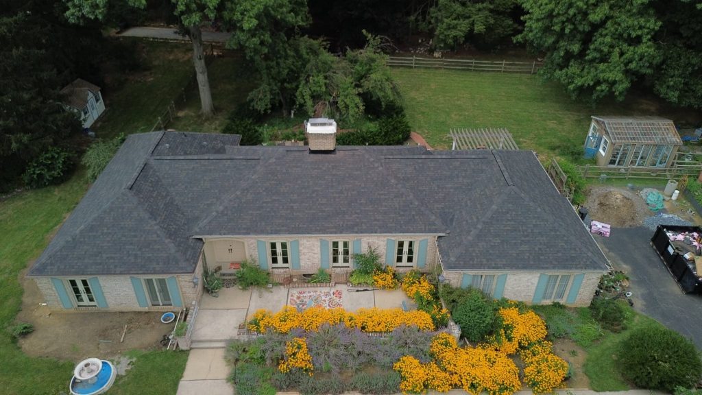 Lancaster, PA new roof installed from a different angle